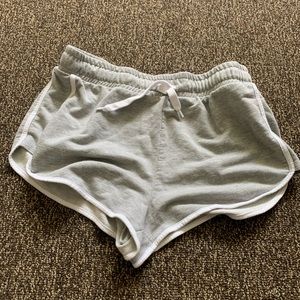 grey comfy shorts